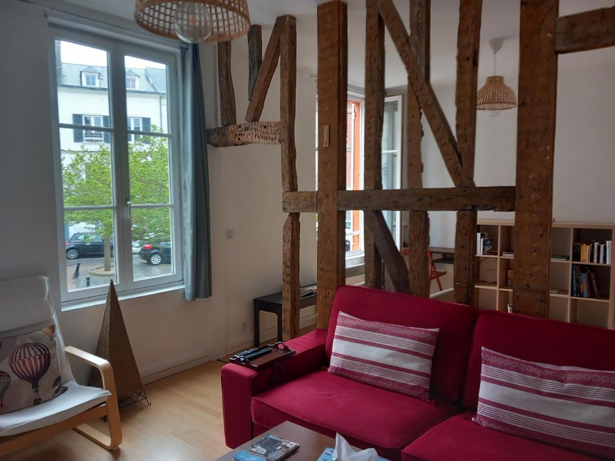 Le Leon Apartment Honfleur Exterior foto