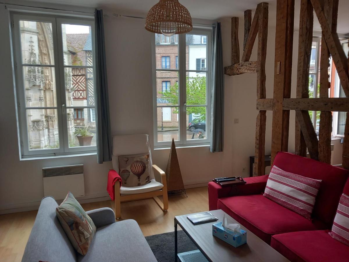 Le Leon Apartment Honfleur Exterior foto
