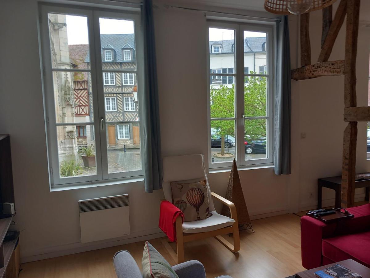 Le Leon Apartment Honfleur Exterior foto